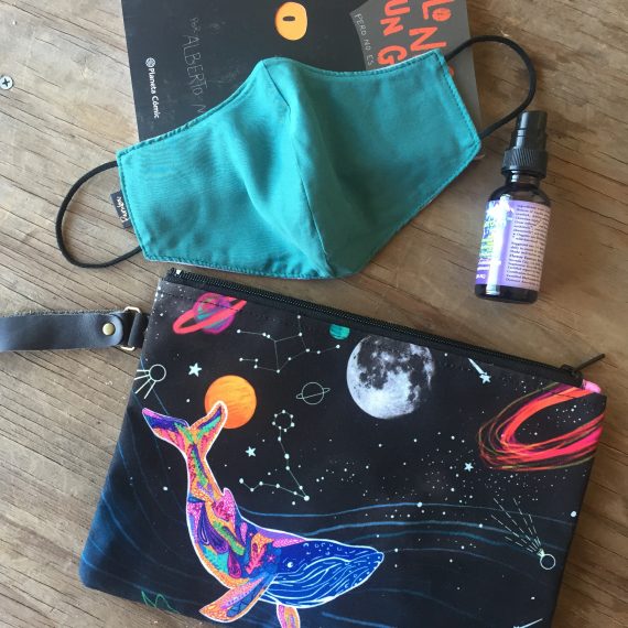 Bolso de Mano Ballena Espacial