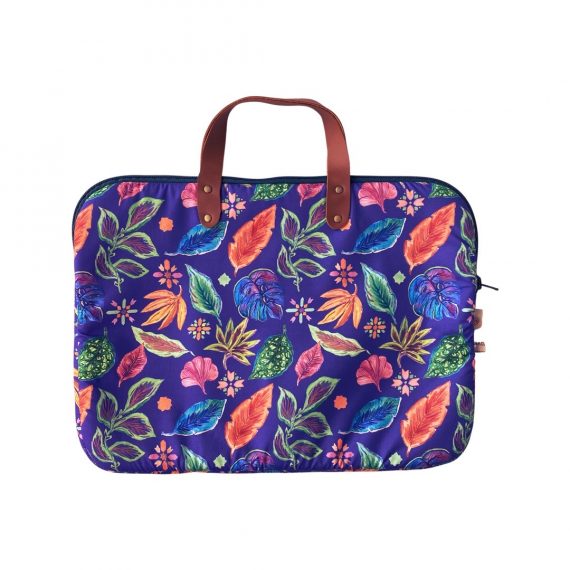 Funda computador Hojas Tropicales