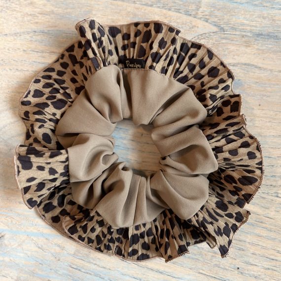 Bamba Taupé con animal print